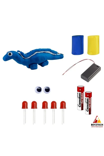 Fapatech T-Rex Dino Oyun Hamuru Seti – Eğlenceli ve Eğitici Deneyim! (E-PDF İçerikli) - Resim 2