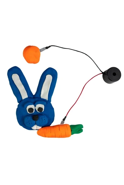 Fapatech Oyun Hamuru Seti/ Bulut Tavşan Eğlenceli ve Eğitici Oyun Seti! / E-Pdf İçerikli - Resim 3