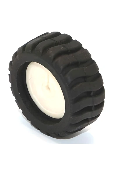 Fapatech Dfrobot Siyah Tekerlek 42x19mm - 2'li ürün görseli