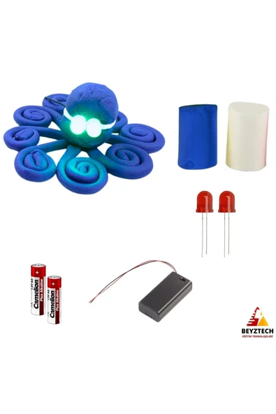 Fapatech Ahtapot Oyun Hamuru Seti – Eğlenceli ve Eğitici Deneyim! (E-PDF İçerikli) ürün görseli