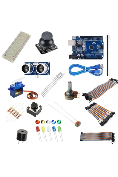 Fapatech BÖTE Arduino Temel Başlangıç Seviye Malzeme Listesi Seti
