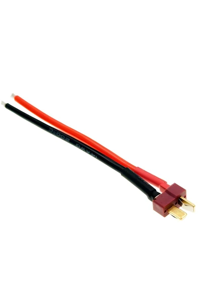 Fapatech T-plug Erkek Lipo Pil Şarj Kablosu 28 Cm 12awg 600v - Resim 2
