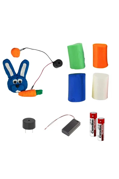 Fapatech Oyun Hamuru Seti/ Bulut Tavşan Eğlenceli ve Eğitici Oyun Seti! / E-Pdf İçerikli ürün görseli