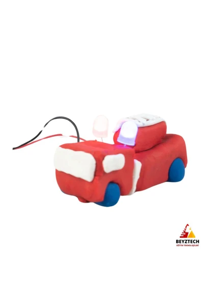 Fapatech İtfaiye Aracı Oyun Hamuru Seti – Eğlenceli ve Eğitici Deneyim! (E-PDF İçerikli) - Resim 3