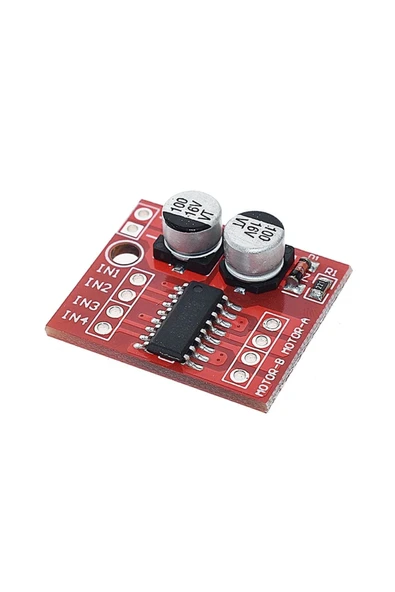 Fapatech Mini L298n Mx1508 Iki Kanal Dc Motor Sürücü Modül 1.5a - Resim 3
