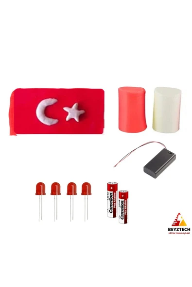 Fapatech Türk Bayrağı Oyun Hamuru Seti – Eğlenceli ve Eğitici Deneyim! (E-PDF İçerikli) - Resim 2