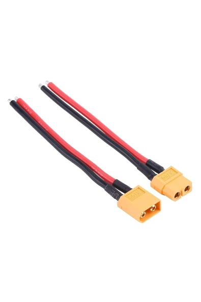 Fapatech Xt60 Konnektör Kablosu Xt-60 Erkek - Dişi Fiş Uzatma Drone 12awg 600v ürün görseli