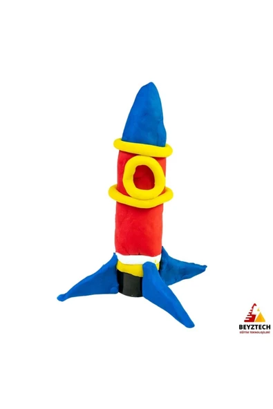 Fapatech Juno Roket Oyun Hamuru Seti – Eğlenceli ve Eğitici Deneyim! (E-PDF İçerikli) - Resim 3