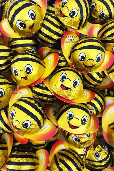Sweetie Park My Honey World 25 Adet Bal Arısı Arı Maya Minis Miniş Arı Figürlü Çikolata