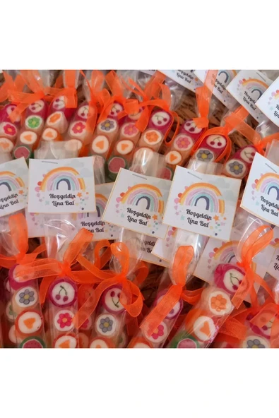 ŞEKERCİYAŞAR Renkli Doğum Günü, Düğün, Nişan Şekeri 100 Adet ürün görseli
