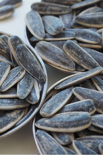 Hoba Tekstil Günlük Taze Kavrulmuş Tuzlu Siyah Çekirdek 1000gr - 1