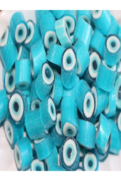 ŞEKERCİYAŞAR Nazar Boncuğu Desenli Lolly Akide Şeker 100 Gr