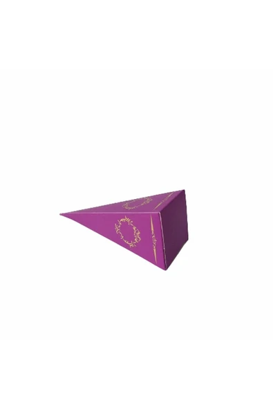 Karnaval Mevlüt Külahı Mor Renk Büyük Boy 16 Cm Hediyelik Sünnet Şeker Lokum Kutusu 50li - 2