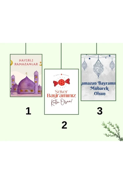 ŞEKERCİYAŞAR Hoşgeldin Ramazan Temalı Ramazan Hediyesi 50 Adet - 2