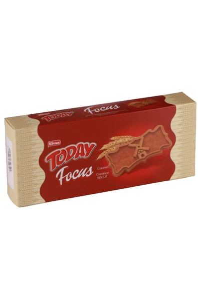 Elvan Today Focus Caramelli Bisküvi 160 Gr. (1 Paket) - 1