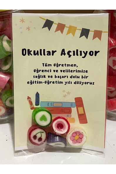 ŞEKERCİYAŞAR Baby Shower - Mevlit - Sünnet - Doğum Günü Hoş Geldin Bebek Şekeri 100 Adet - 3