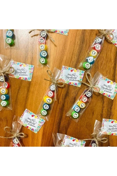 ŞEKERCİYAŞAR Gülenyüz Temalı Özel Gün Hediye Şeker 10 Adet ürün görseli