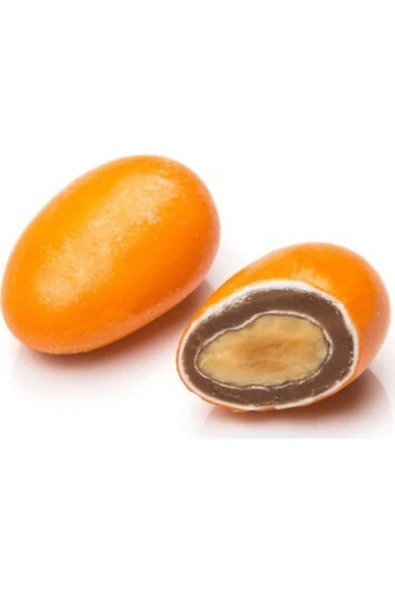 AKIN KURUYEMİŞ Turuncu Renkli Badem Şekeri 1 kg - 2