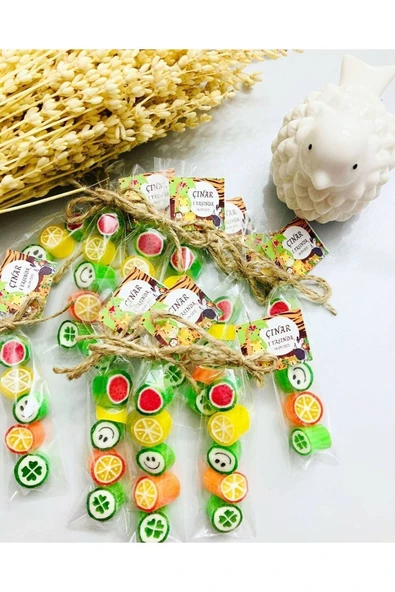 ŞEKERCİYAŞAR Doğum Günü, Babyshower, Düğün, Sünnet, Mevlüt, Yaş Günü Şekeri 100 Adet - 1