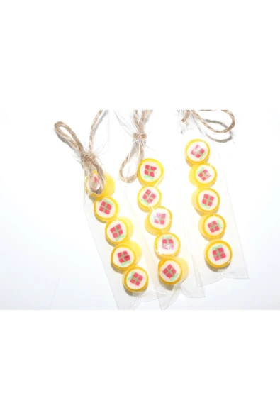 ŞEKERCİYAŞAR Yellow Özel Parmak Şeker 25 Adet - 2