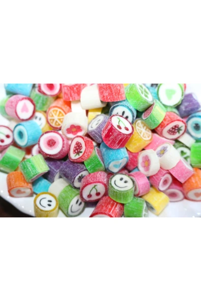 ŞEKERCİYAŞAR Çok Renkli Karışık Mix Lolly Akide Şeker 100 Gr. ürün görseli