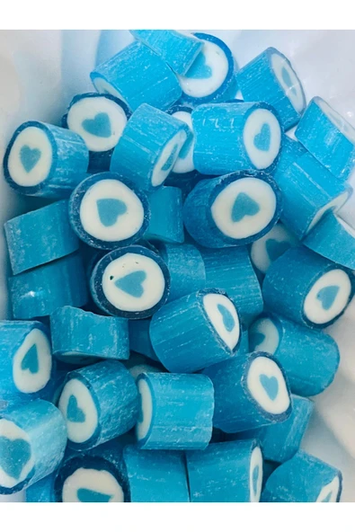 ŞEKERCİYAŞAR Mavi Kalp Lolly Şeker 250 Gr. - 2