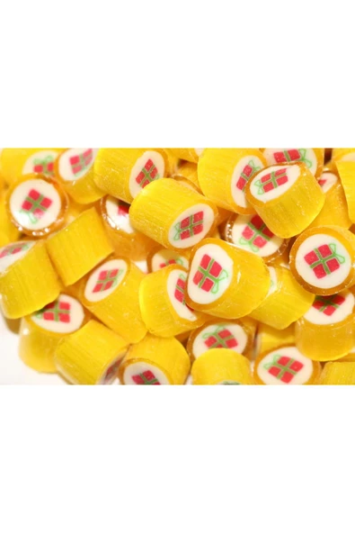 ŞEKERCİYAŞAR Yılbaşı Özel Yellow New Year Lolly Şeker 100 gr - 3