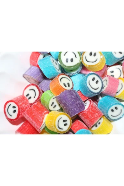 ŞEKERCİYAŞAR Karışık Gülenyüz Desenli Mix Lolly Akide Şeker 100 Gr.