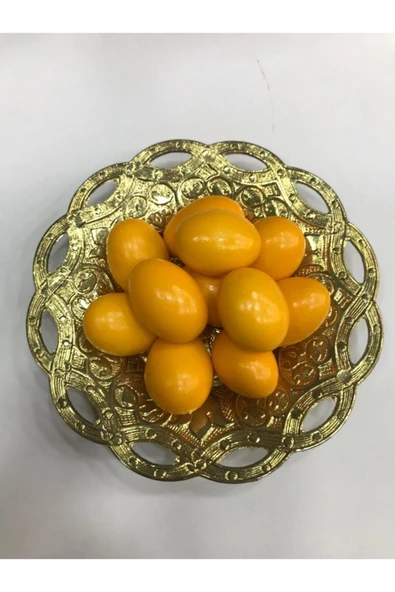 Tuğram Turuncu Renkli Çikolata Kaplı Badem Şekeri 1kg