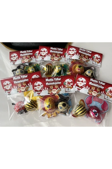 ŞEKERCİYAŞAR 2'li Karışık Hayvan Temalı Özel Okul Tatil Çocuk Hediye Çikolata 50 Adet - 2
