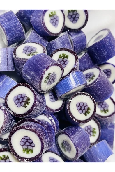 ŞEKERCİYAŞAR Böğürtlen Desenli Lolly Akide Şeker 100 Gr. ürün görseli