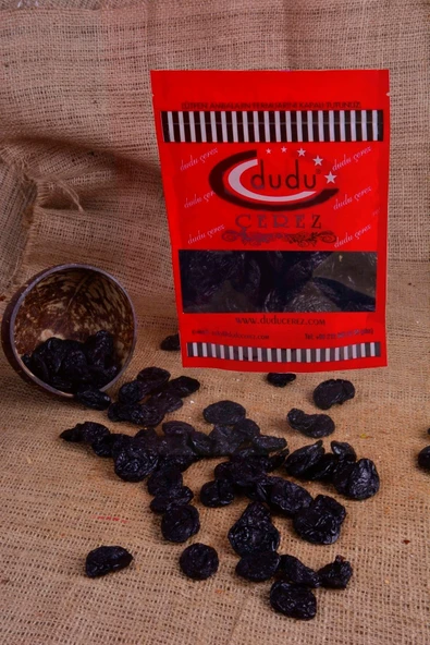 dudu çerez Dudu Çekirdeksiz Siyah Erik Kurusu 250 Gr - 2