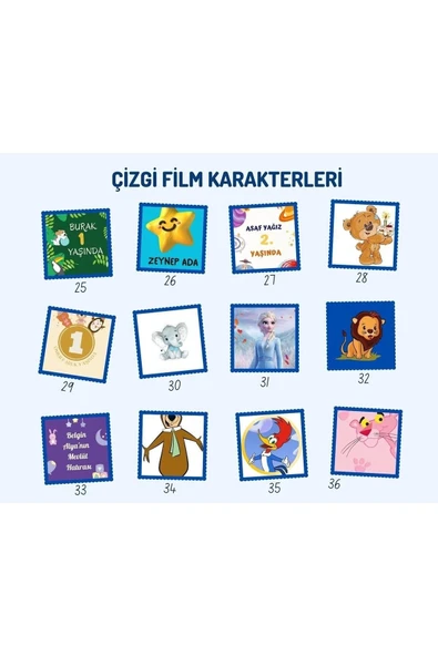ŞEKERCİYAŞAR Mavi Kalp Parmak Lolly 24 Adet - 3