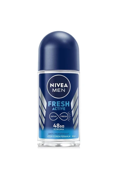Nivea Men Roll-on Mini Fresh Active 25 ml 2 Adet ürün görseli