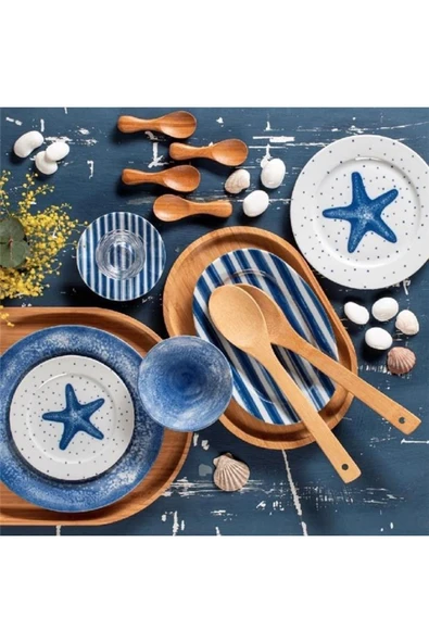 Porland Starfish 36 Parça Kahvaltı Takımı
