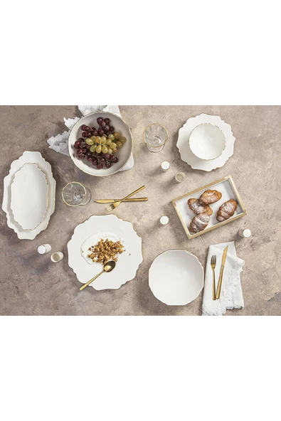 Porland Altın Yaldız Tide Yemek Takımı 58 Parça 04PLM007992 ürün görseli 1