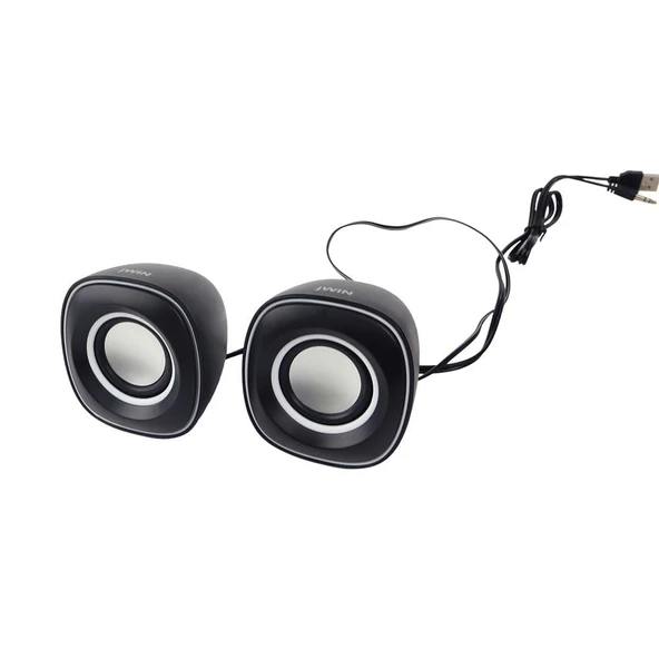 Jwin S-610 2'li USB Hoparlör - Beyaz - 3