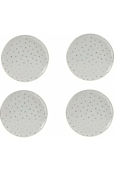 Porland Forest Yaldızlı Servis Tabağı 28cm 4'lü ürün görseli 1