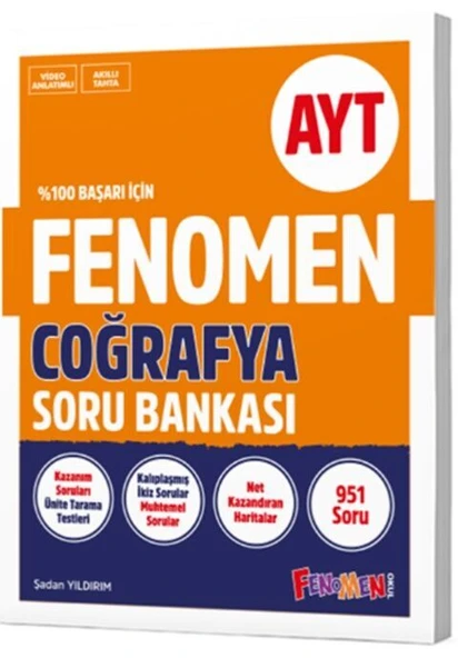 Fenomen Ayt Coğrafya Soru Bankası ürün görseli 1