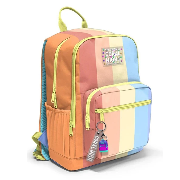 Coral High Büyük Boy Okul Sırt Çantası Renkli 23680