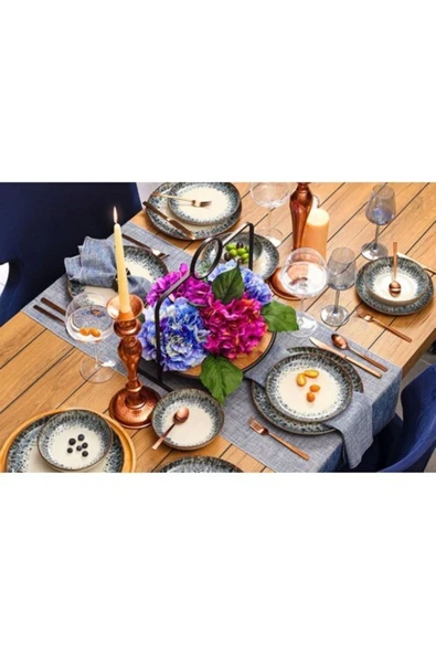 Porland 04rga000021 Re-gen Ontario 24 Parça 6 Kişilik Yemek Takımı - 2