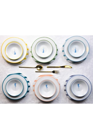 Porland Girye 6 Kişilik Yemek Takımı ürün görseli 1