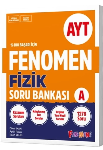 Fenomen Ayt Fizik Soru Bankası (A) ürün görseli