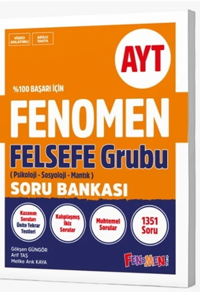 Fenomen Ayt Felsefe Soru Bankası ürün görseli 1