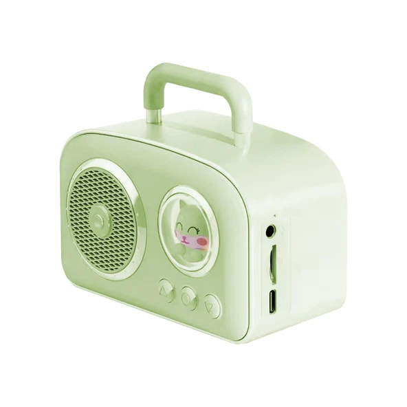 Jwin BR-220 Radyolu Bluetooth Hoparlör - Yeşil - 3