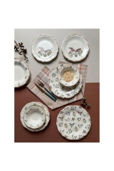 nerede bulurum Porser Amber Yemek Takımı 6 Kişilik 24 Parça ürün görseli 1