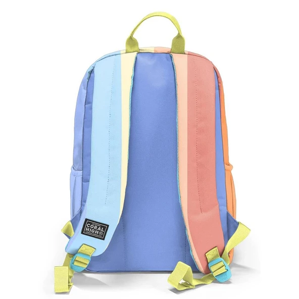 Coral High Büyük Boy Okul Sırt Çantası Renkli 23680 - 6