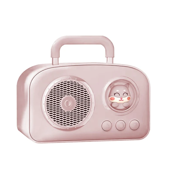 Jwin BR-220 Radyolu Bluetooth Hoparlör - Pembe - 4