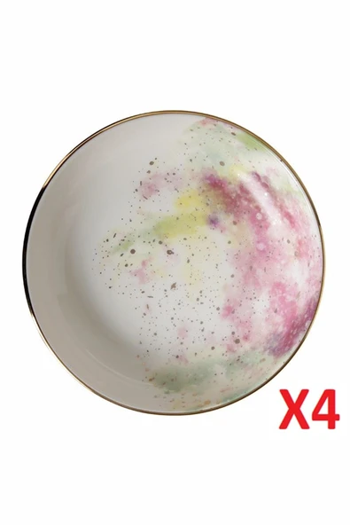 Porland Cosmos Desen Kase 17cm 415cc 4'lü 04alm003439 ürün görseli 1