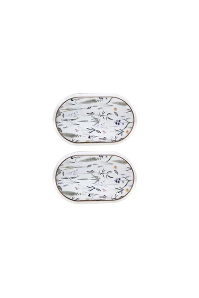 Porland Botanical Kayık Tabak 32cm 2'li 04alm005058 ürün görseli 1